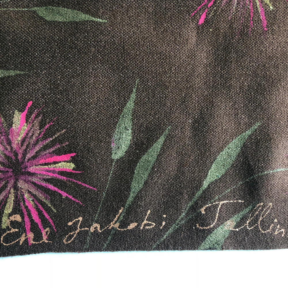 Handpainted Scarf - Picture 3 of 5